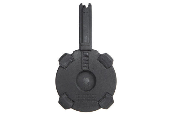 The Magpul D60 holds 60 rounds of 5.56 ammunition.